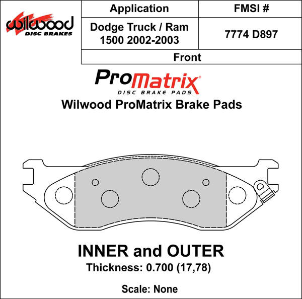 Pad Set, Promatrix, D897